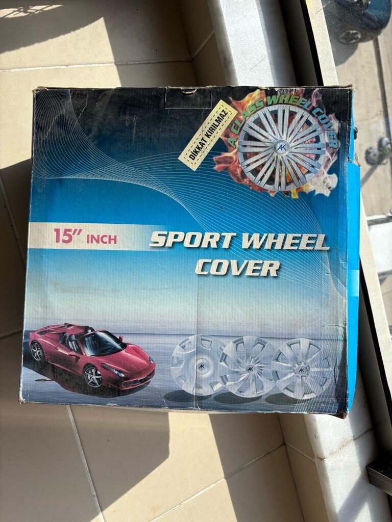 VW Polo 15” inç jant kapağı gri - 2