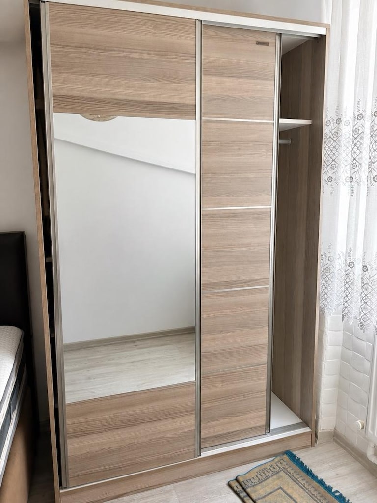 Aynalı Sürgülü Gardrop - 6