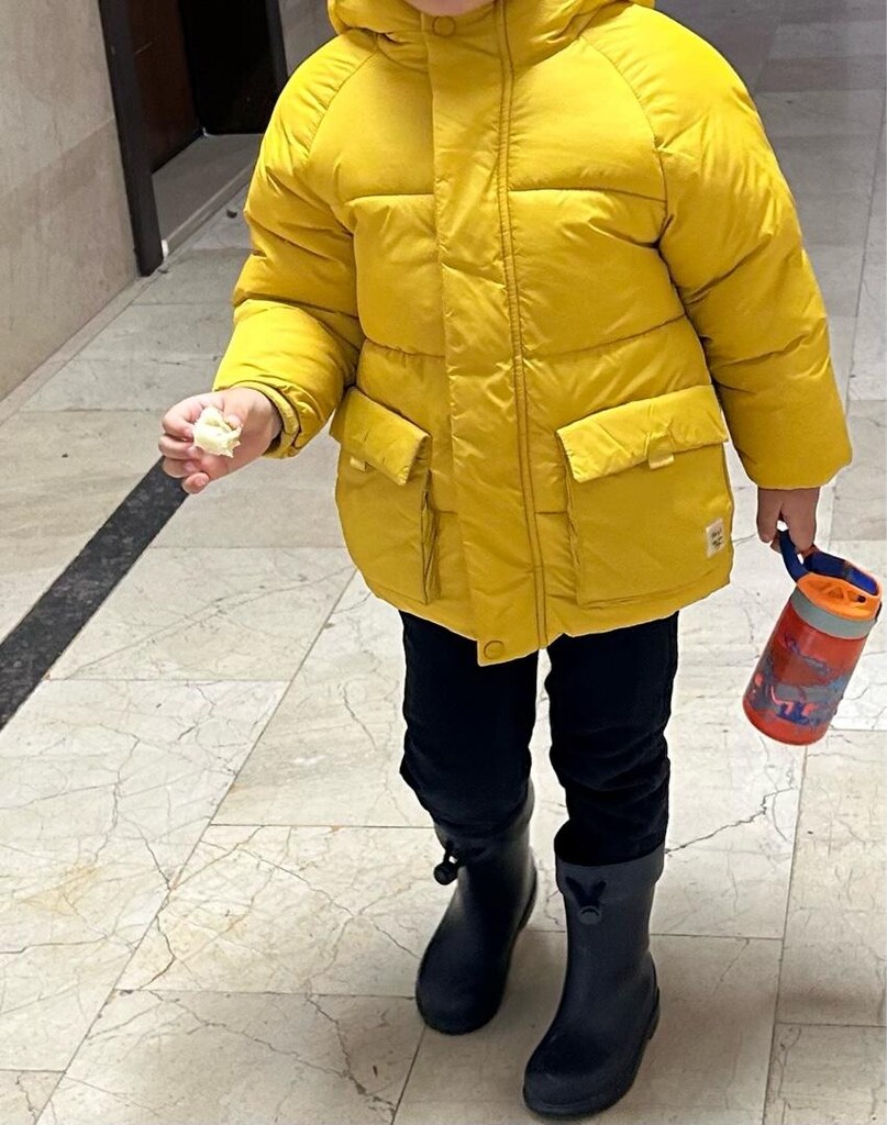zara 4-5 yaş erkek çocuk mont - 2