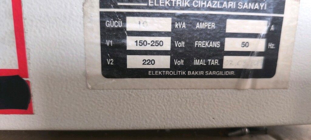 Seçkin 10kva voltaj regülatörü - 2