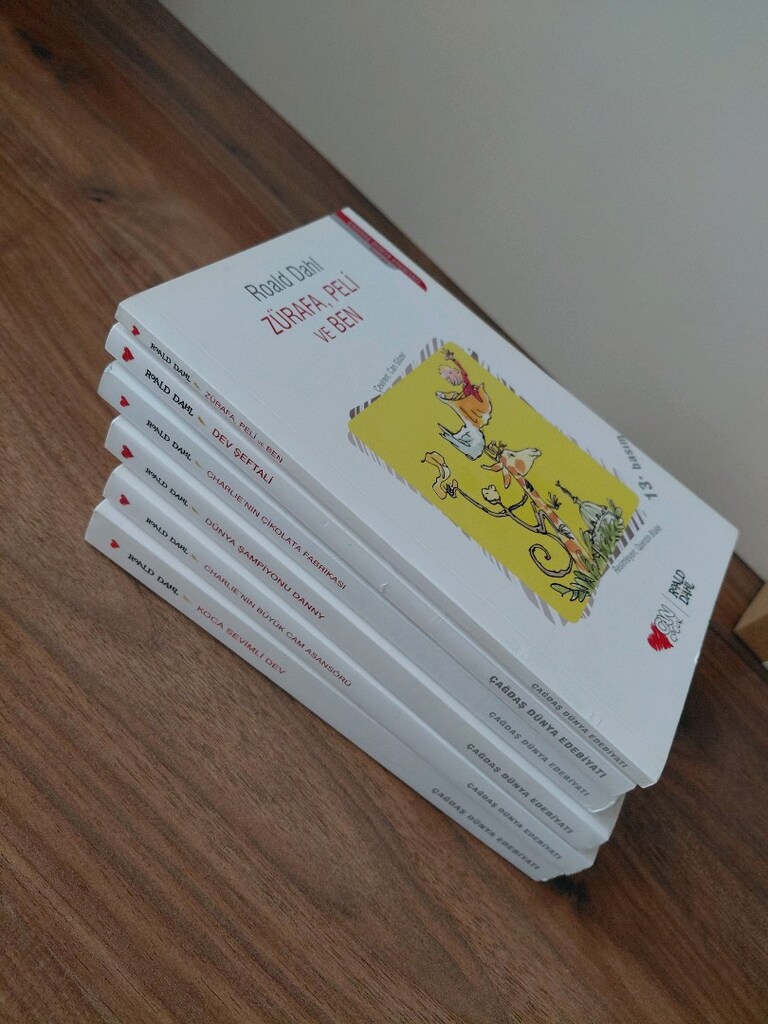 Rold Dahl 6 lı kitap seti - 2