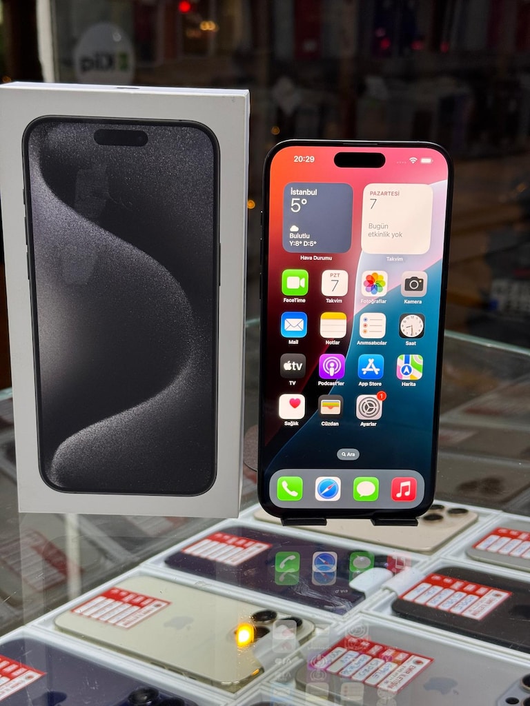 15 pro max 512 gb sıfırdan farksız orjinal takasa açık - 5