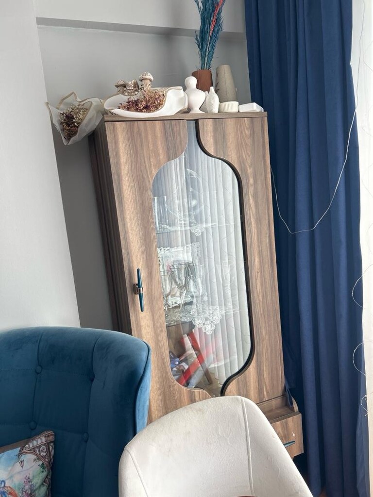 gümüşlük konsol vitrin - 3