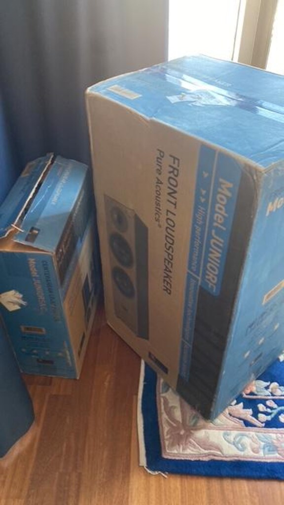 pure acoustics junior serisi 5,0 ev sinema hoparlör seti sıfır kutulu - 3