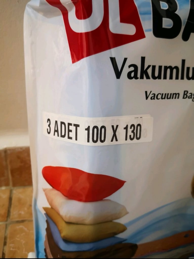 Vakumlu hurç 100x130 3'lü - 6