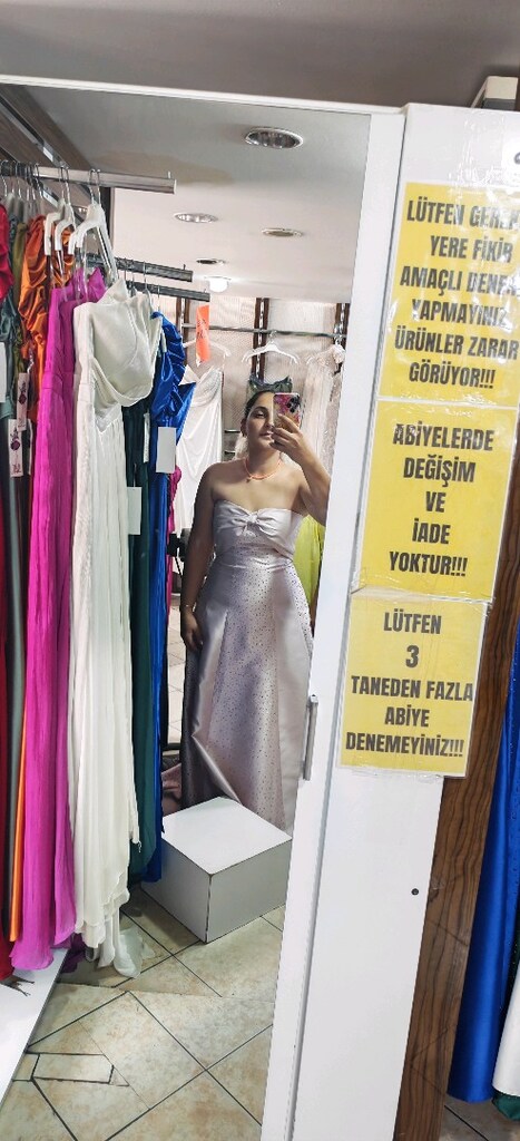 pembe fiyonklu taslı tafta abiye - 2