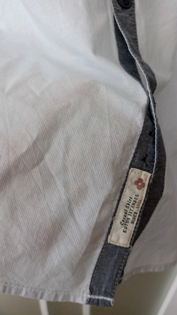 koton xl yazlık pamuklu gömlek yeni - 5