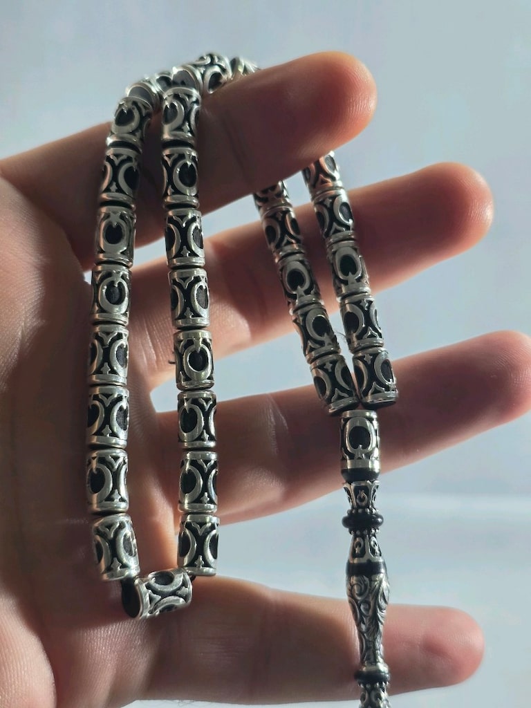ABANOZ ÜSTÜ GÜMÜŞ KAFES İHSAN ÇELİK İMZALI - 4