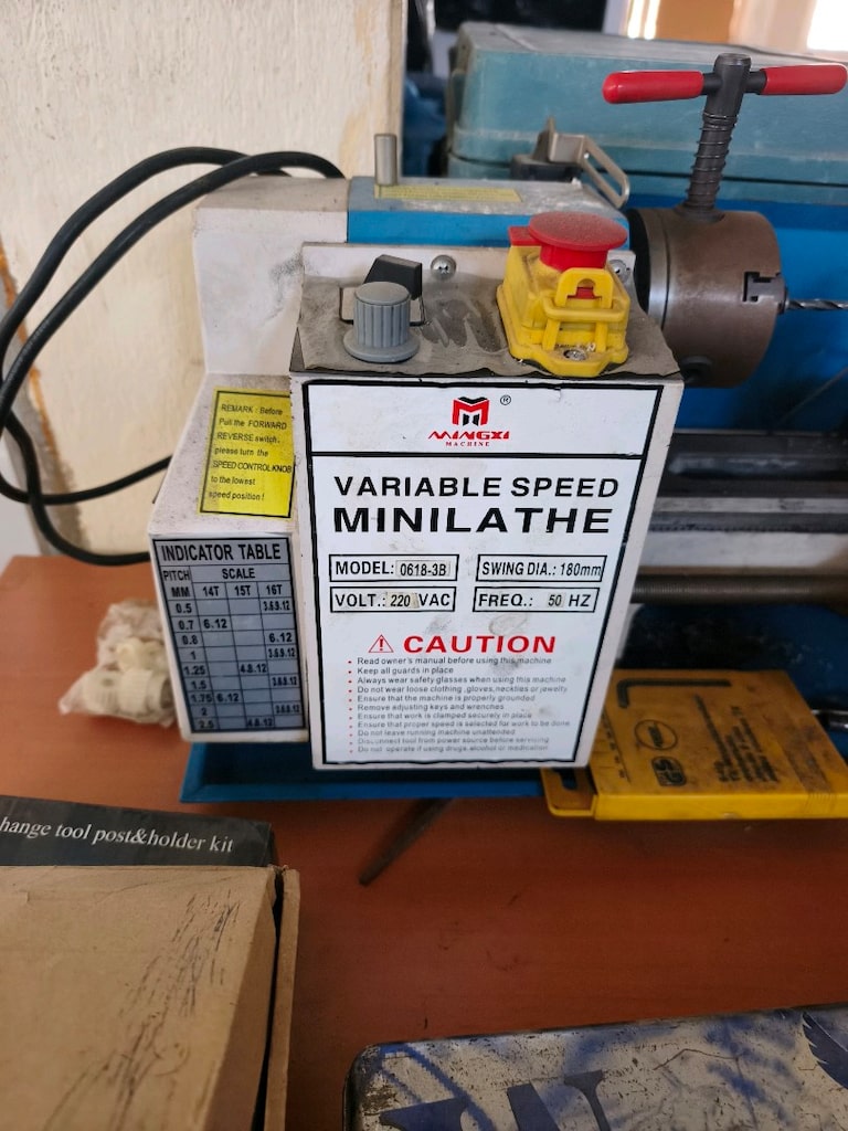 tezgah üstü mini torna makinesi - 5
