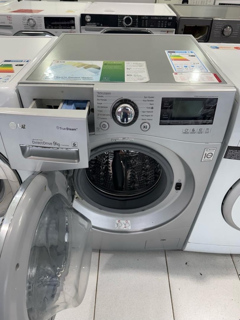 LG 9 KG BUHARLI ÇAMAŞIR MAKINESI - 2