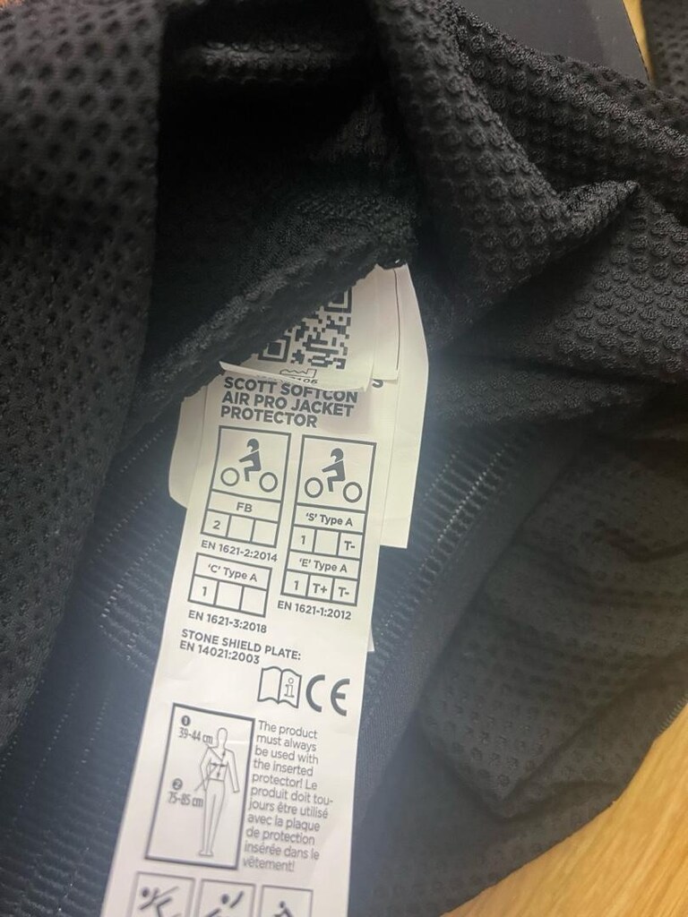 Scott Softcon Hybrid Pro Koruyucu Ceket (siyah ,S) - 11