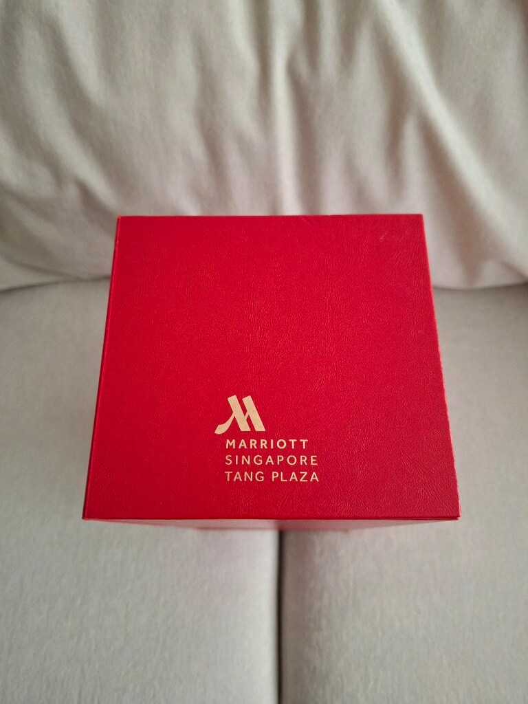 Takı Kutusu Marriott Singapur - 5