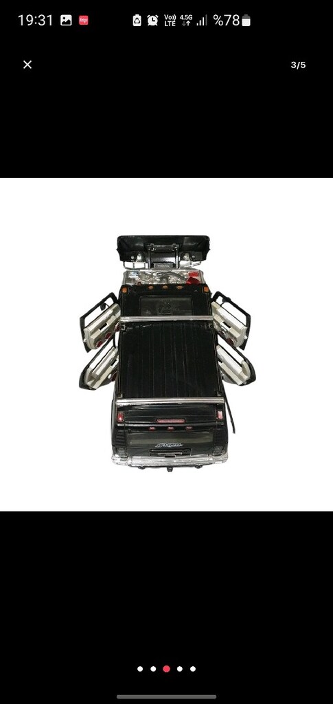 Vintage 1/18 Maisto Playerz Hummer H2 - 3
