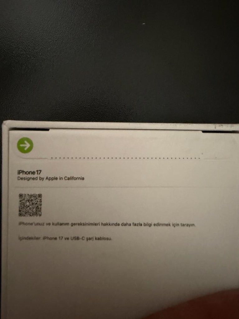 yurtiçi sıfır 17 256 gb siyah faturalı - 3