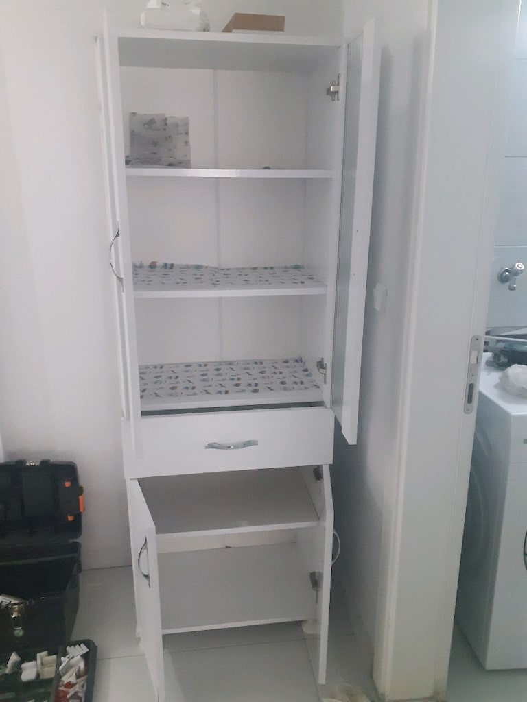 lavabo, banyo dolap, lavabo ve altı 4 parça - 7