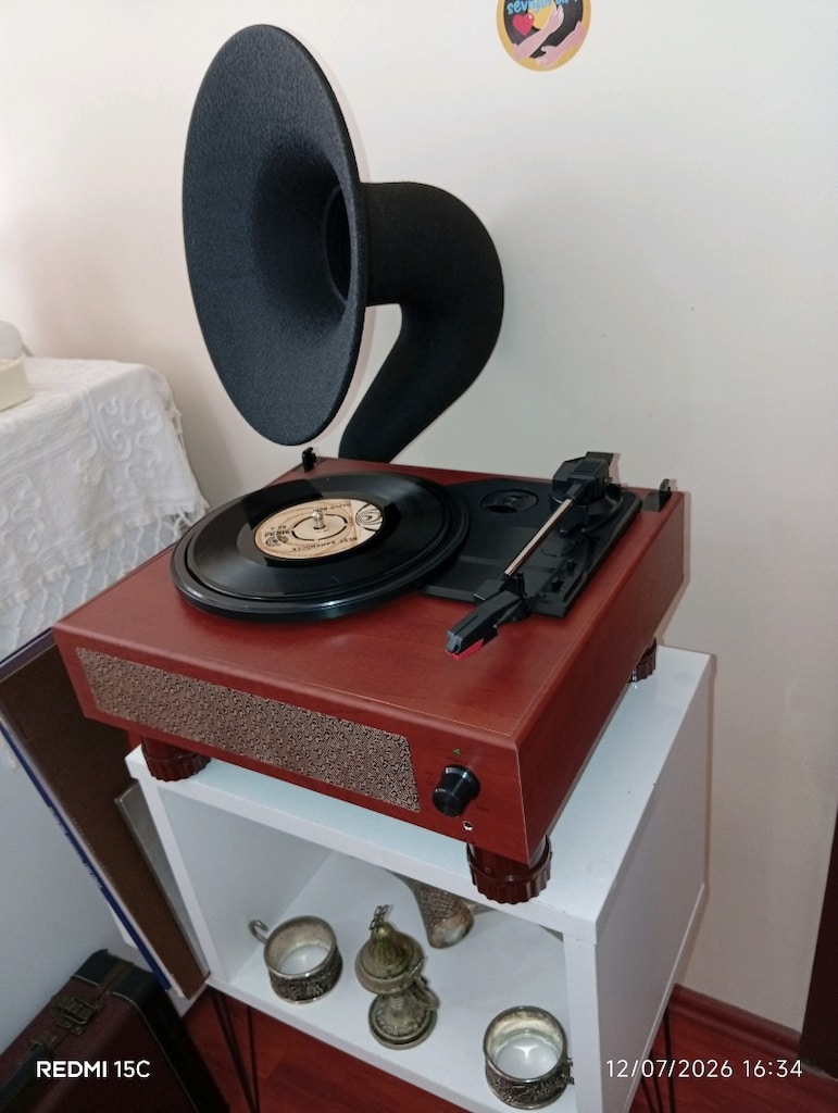 GRAMOFON PİKAP SIFIR FATURALI GARANTİLİ ÜRÜN - 6