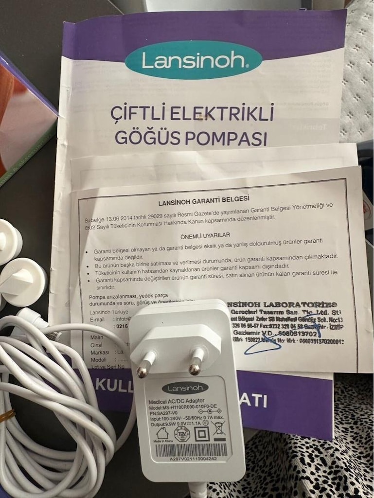lansinoh çiftli sür sağma makinesi - 4