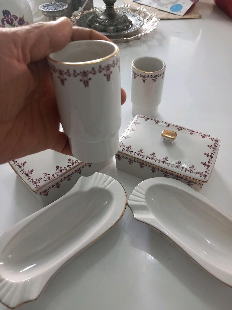 Vintage kültablası seti - 4