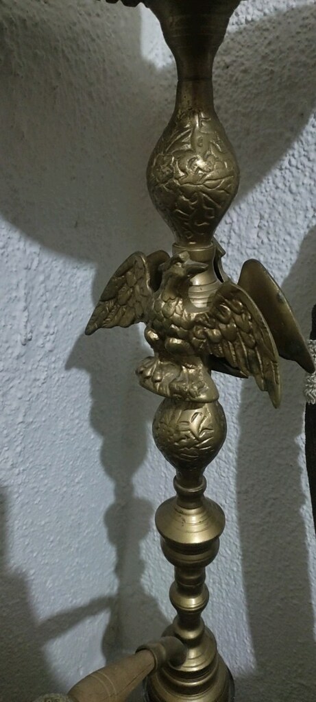Pirinç özel yapım nargile kahveci boy - 2