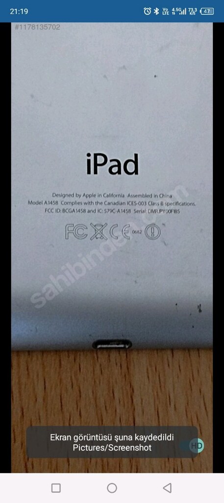 ipad 4 arızalı - 3