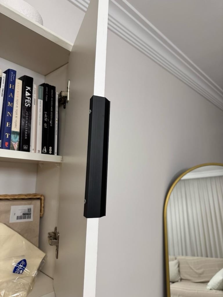4 PARÇA MDF TV ÜNİTESİ (Ay Taşı) Beyaz - 7