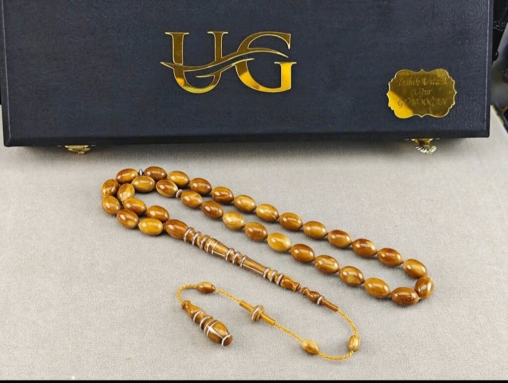 GÜMÜŞ MAKYAJLI KUKA TESBİH - 6