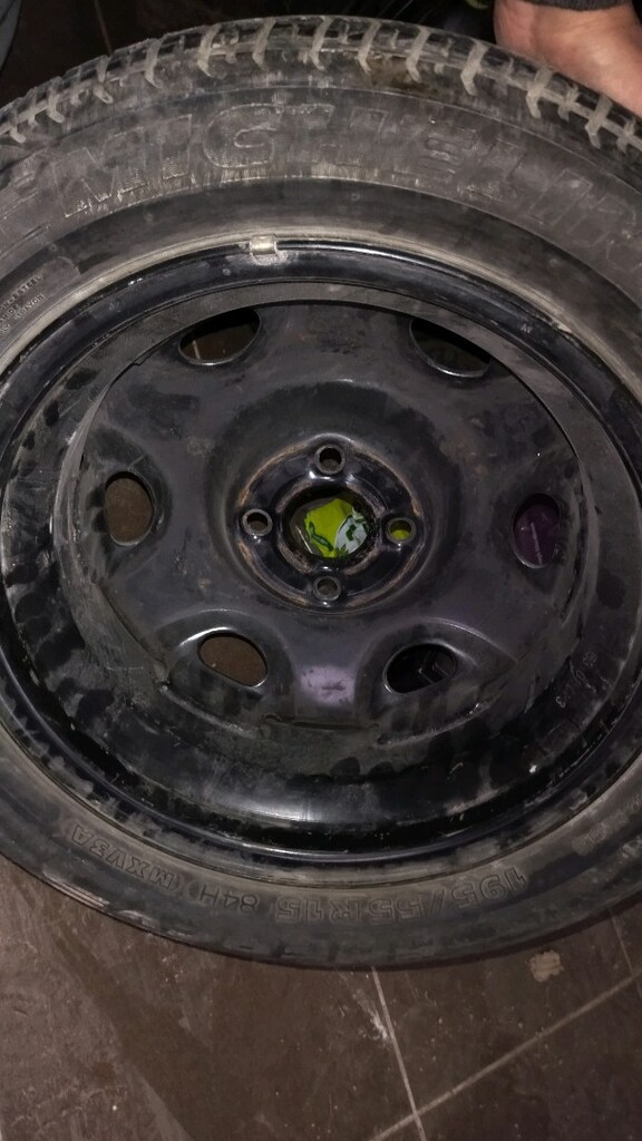 Orjinal Opel GM stepne kirko takimi köpük 195 55 15 17 bijon anahtarı - 4