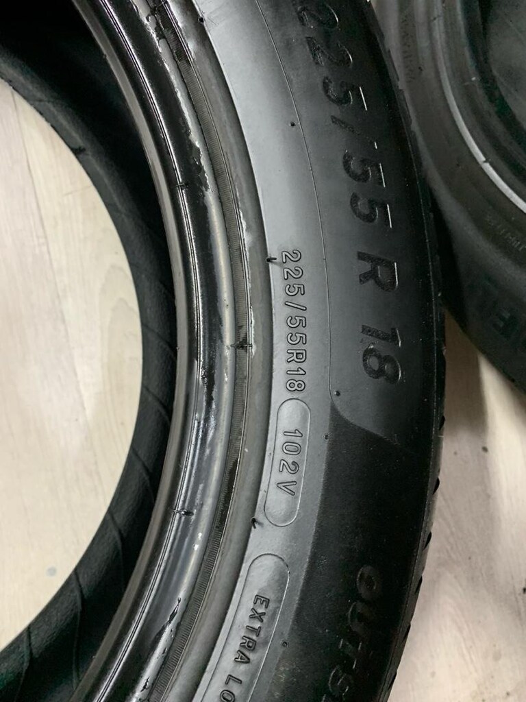 225x55x18 michelin iki adet lastik - 3