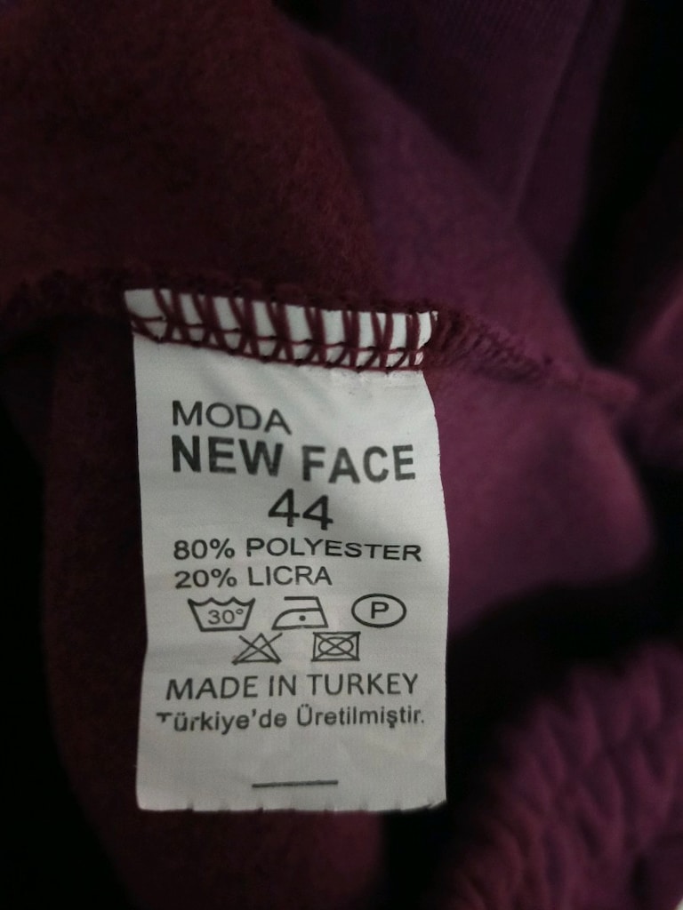 New Face XXL Beden Mor Renk Eşofman Takımı. - 4