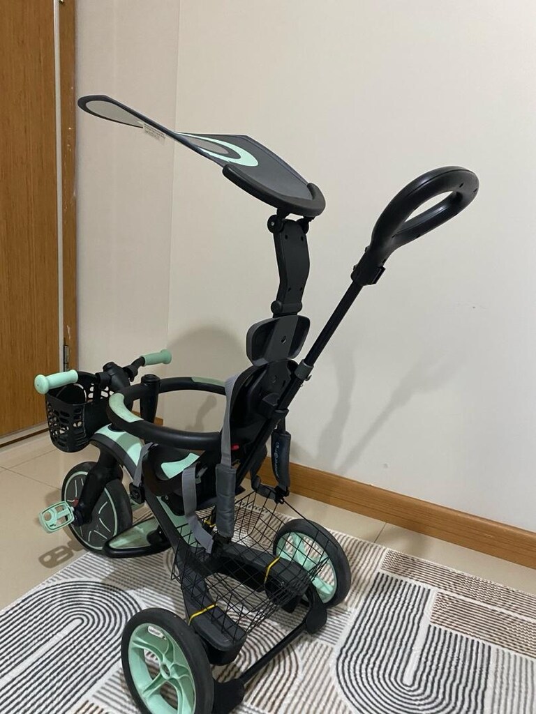 Zeytin Yeşili Globber Explorer 4 in 1 Çocuk Bisikleti - 3