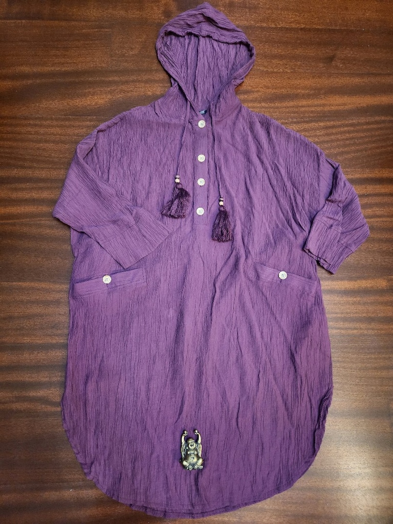 OVERSIZE KAPÜŞONLU TUNİK