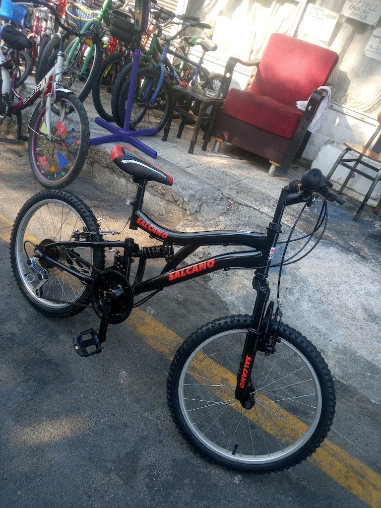 Salcano 20 jant 21 vites 7 ile 12 yaş arası full bakımlı bisiklet - 4