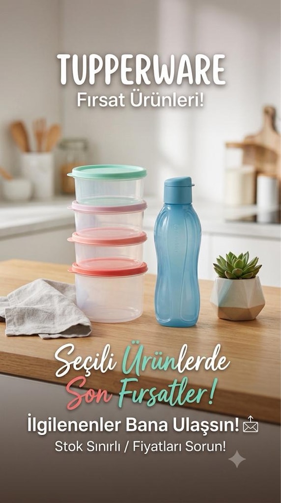 Tupperware Saklama Kabı Seti - 5