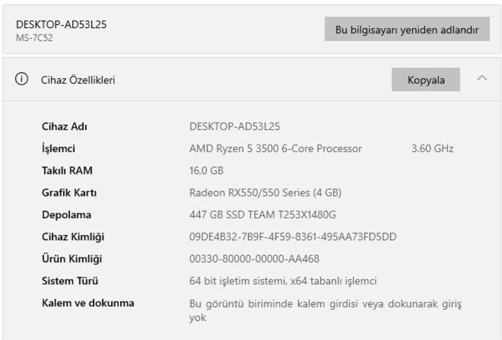 Temiz Masaüstü Bilgisiyar - 7