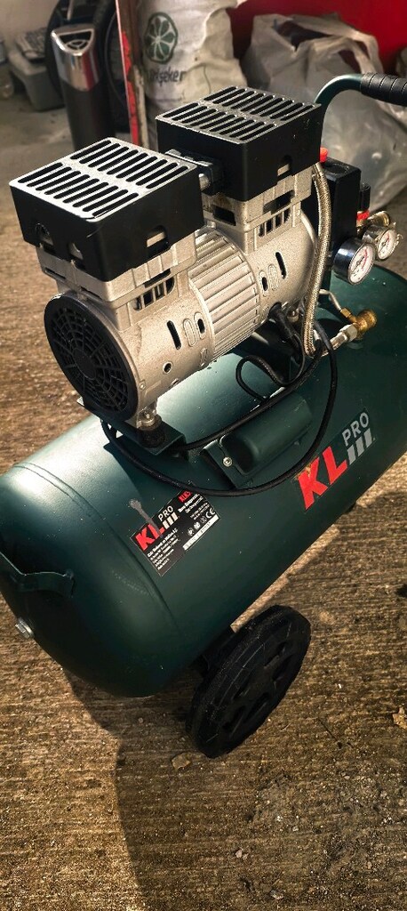 KL pro hava kompresörü 50 lt Sessiz - 4