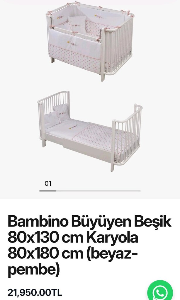 Büyüyen Beşik - 80*130 , 90*180 - 10