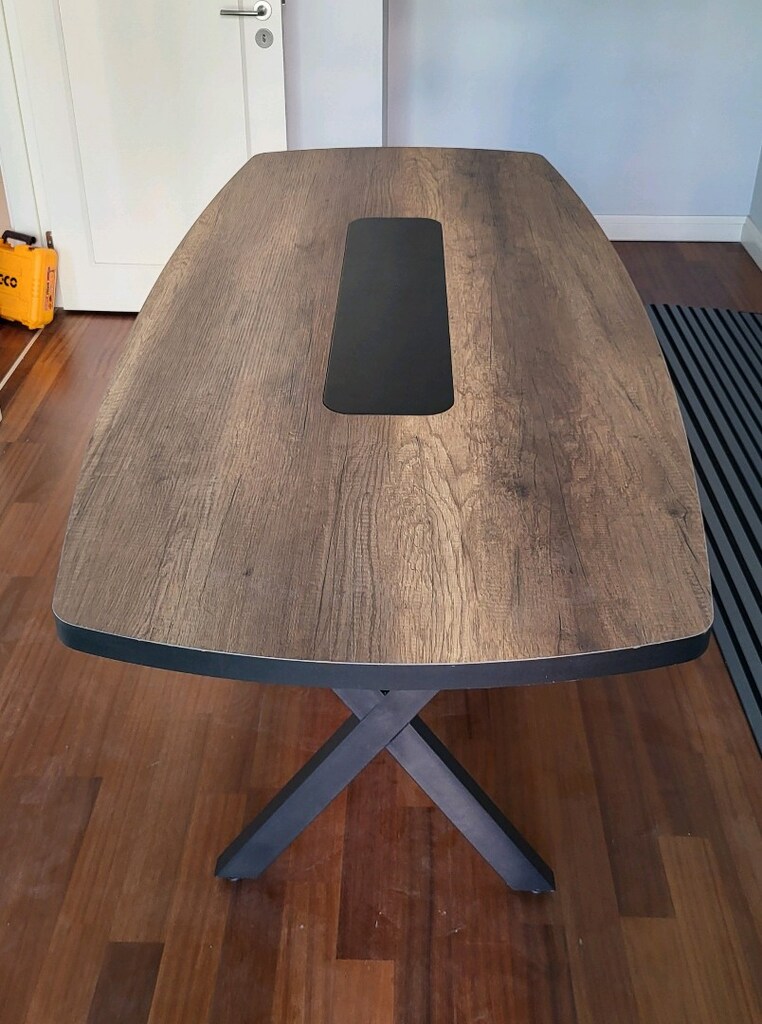 OVAL KESİM TOPLANTI MASASI 200×90 - 11