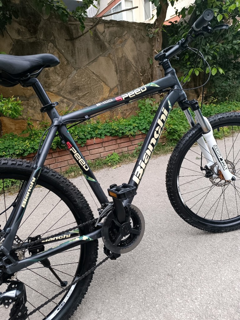 Teker 26. Alüminyum. Shimano 21 hız. Disk fren. 54cm. Yeni gibi. - 2