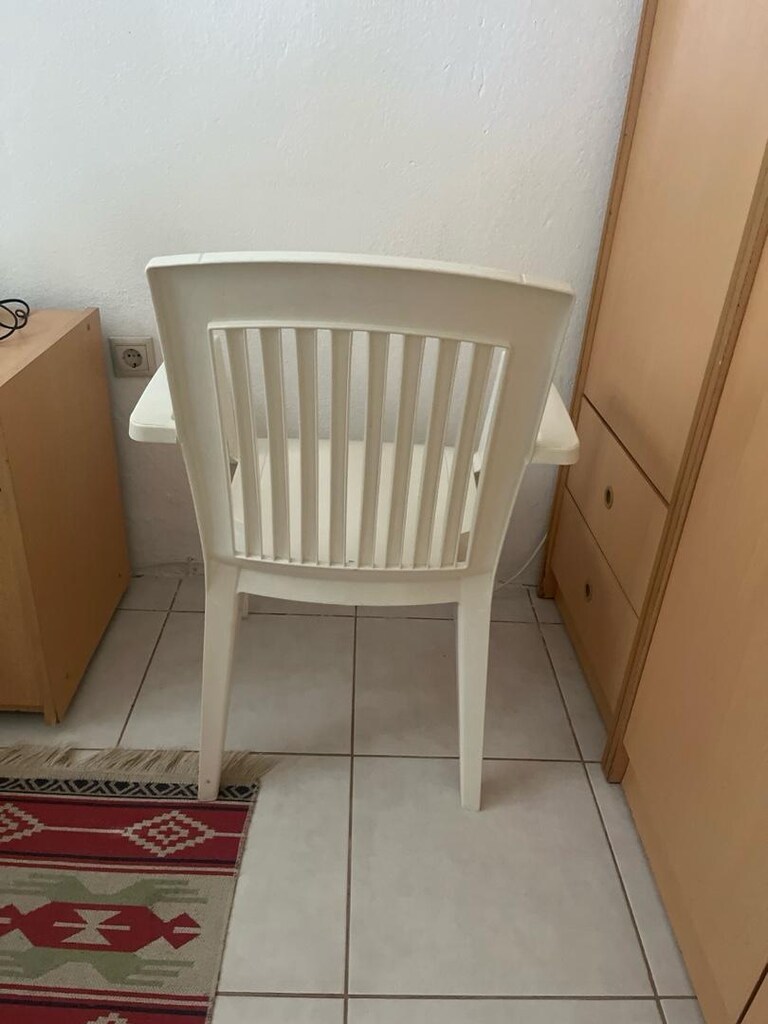 beyaz plastik sandalye - 2