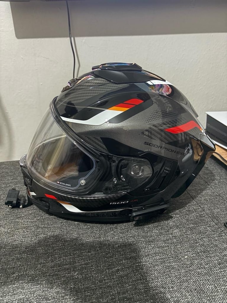 Scorpion Exo 1500-Air Sleek Kapalı Motosiklet Kaskı - 4