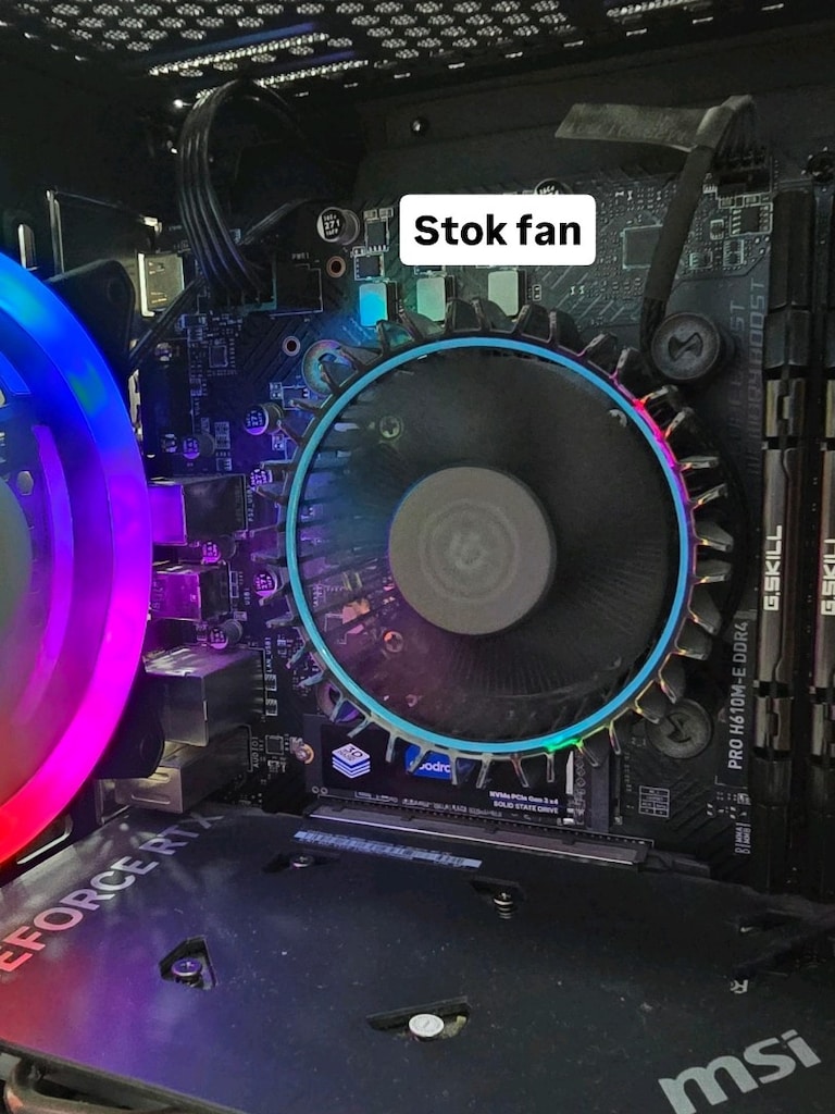 GAMING PC İŞLEMCİ 12TH GEN INTEL CORE i5-12400F (2.50GHZ) ANAKART - 7