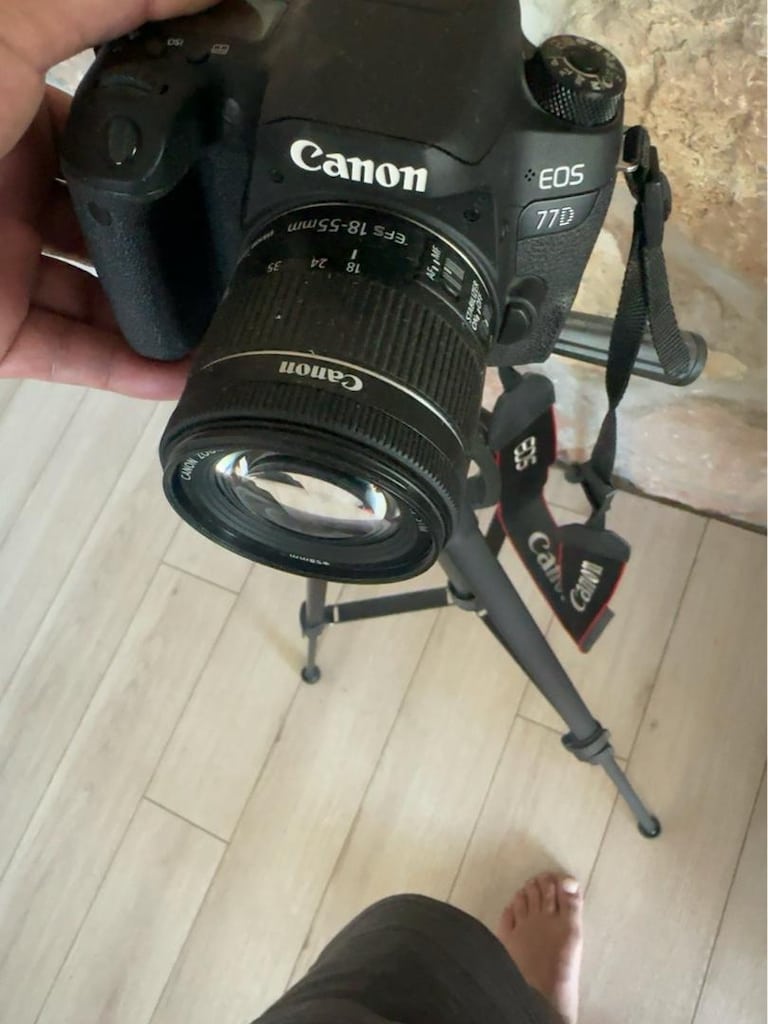 CANON EOS 77D çanta ve tripot - 3