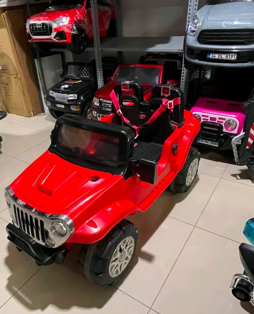 (AnkaCar çocuk oto galeri)12+12 2 MOTOR LU 2 KİŞİLİK BÜYÜK AKÜLÜ ARABA - 6