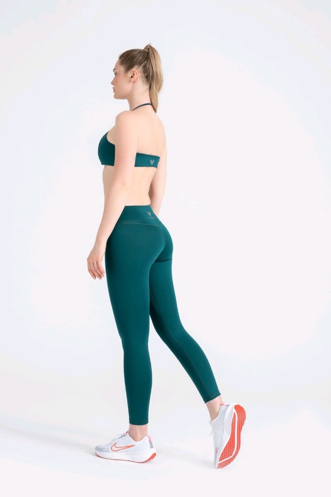 orjinal sporcu tayt hirka crop sort atlet - 2