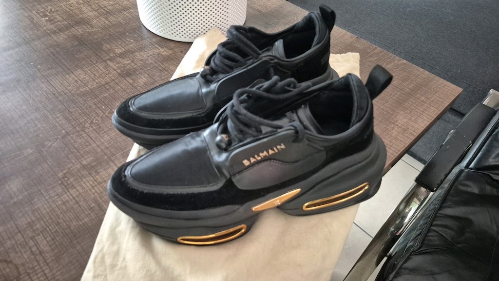 Balmain B-Bold Low-Top Ayakkabı - 2