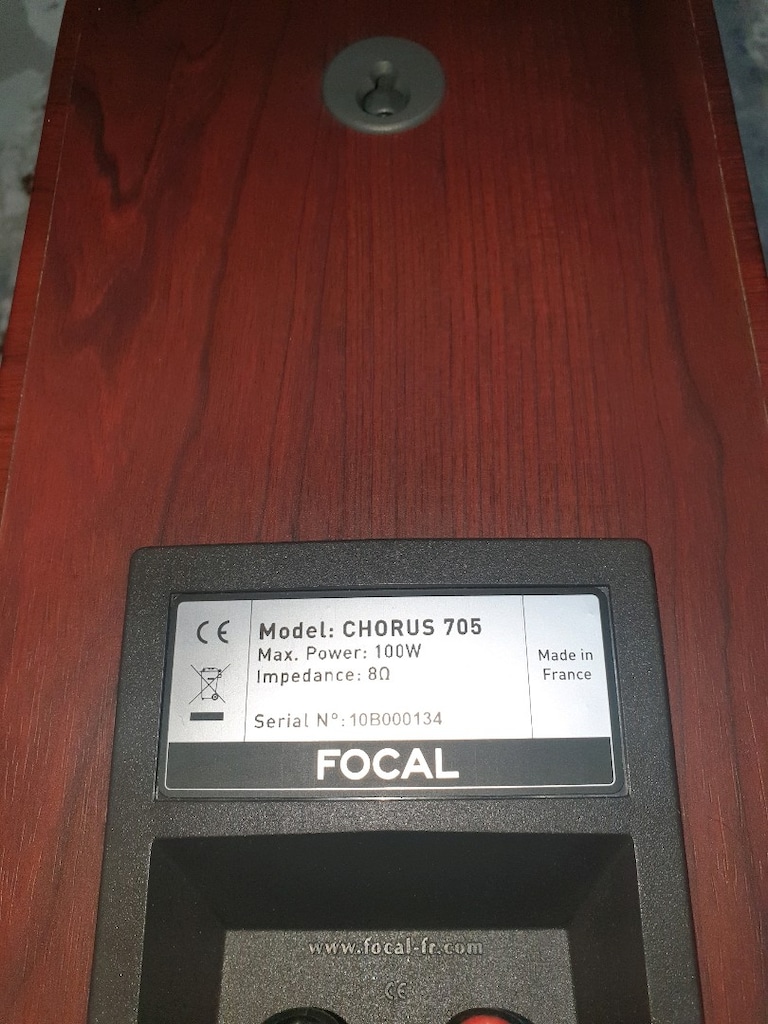 Focal Chorus 705 Bookshelf Speakers gül ağaci - 9
