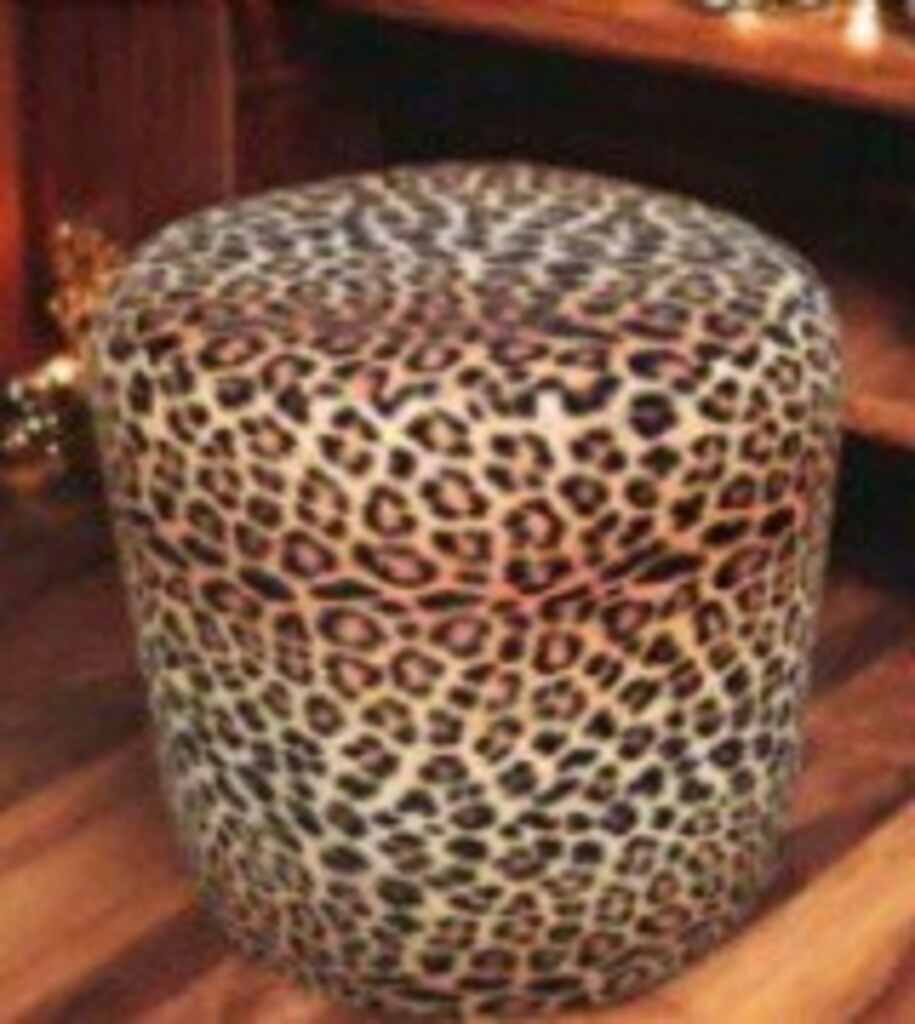 leopar puf 40 cm