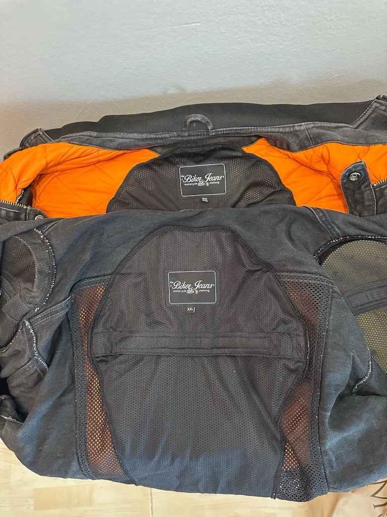 BikerJeans Yazlık-Kışlık mont Korumalı ekstra sırt koruması ile - 2