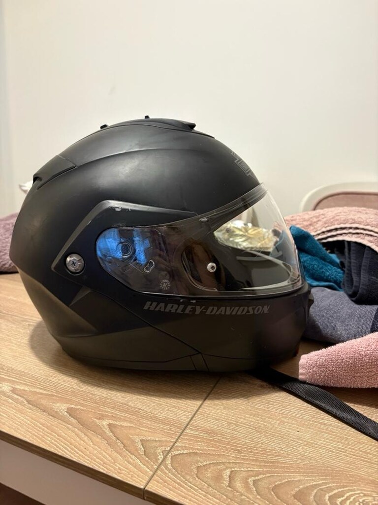 Harley Davidson Çene Açılır Kask - 2