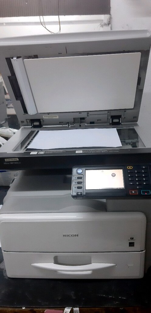 RICOH MP301Spf yazıcı tarayıcı fotokopi - 3